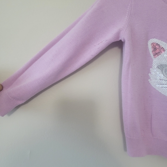 #HOST PICK # Children’s Place sweater for  girls lilac size 3T - Picture 7 of 8